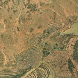 Kaédi Satellite Map