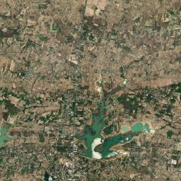 Amphoe Mueang Amnat Charoen Satellite Map