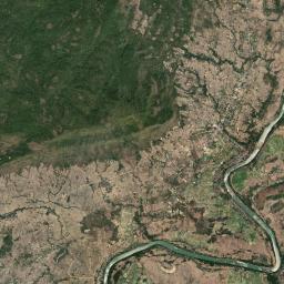 Muang Khôngxédôn Satellite Map