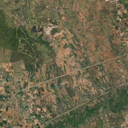 Amphoe Sikhio Satellite Map