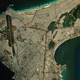 Dakar Department Satellite Map