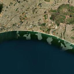 Pikine Satellite Map