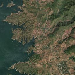 Amphoe Si Sawat Satellite Map