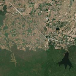 Amphoe Kap Choeng Satellite Map