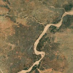 Geneina Satellite Map