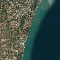 Cha-am Satellite Map