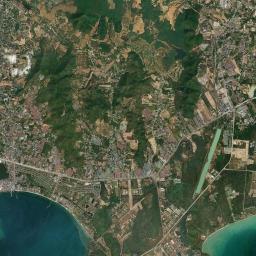 Amphoe Sattahip Satellite Map