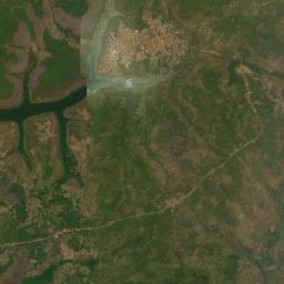 Buba Satellite Map