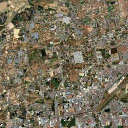 Khan Dângkaô Satellite Map
