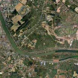Krŏng Ta Khmau Satellite Map
