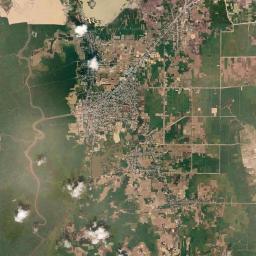 Prey Veng Satellite Map