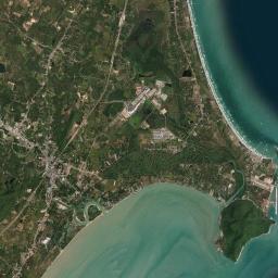 Bang Saphan Satellite Map