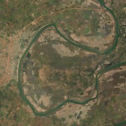 Mandiana Prefecture Satellite Map