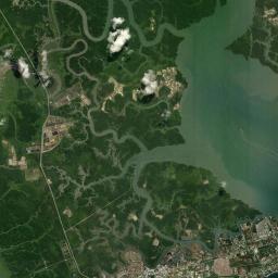 Cần Giờ Satellite Map