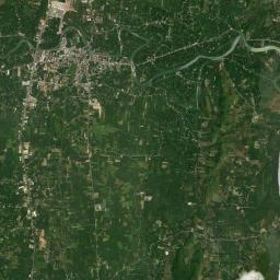 Amphoe Lang Suan Satellite Map