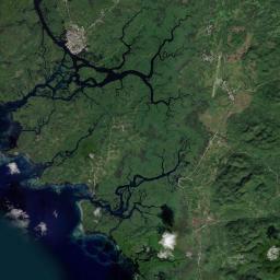 Del Carmen Surigao del Norte Satellite Map