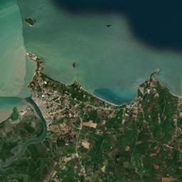Don Sak Satellite Map