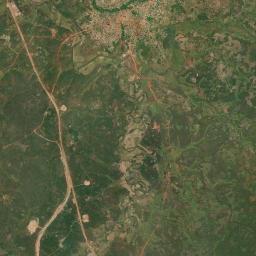 Kérouané Satellite Map