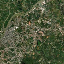 Surat Thani Satellite Map