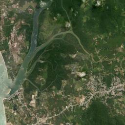 Amphoe Takua Pa Satellite Map