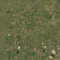 Kpandae Satellite Map