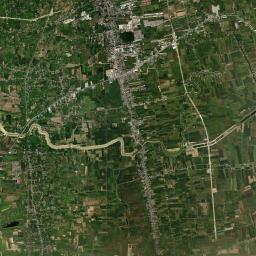 Amphoe Phra Phrom Satellite Map