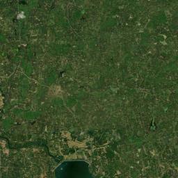 Kurunegala District Satellite Map