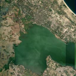 Eravur Town Satellite Map