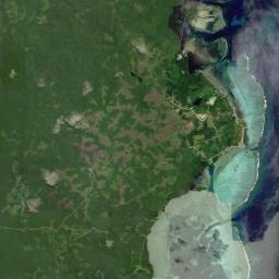 Melekeok Village Satellite Map