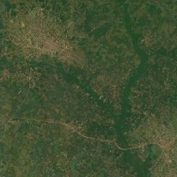 Sakété Satellite Map