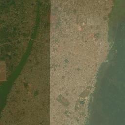 Abomey-Calavi Satellite Map