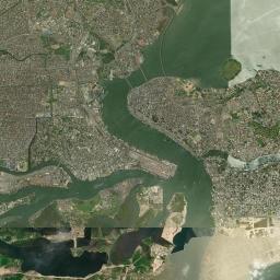 Lagos Satellite Map