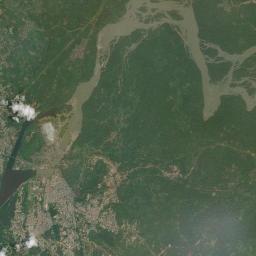 Edéa Satellite Map