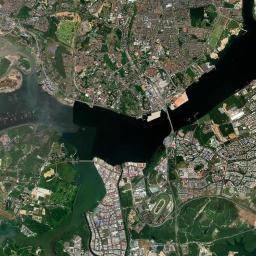 Woodlands Satellite Map