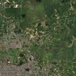 Kota Pekanbaru Satellite Map
