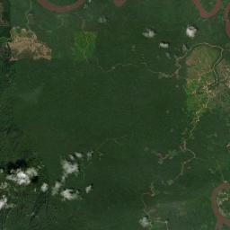 Kabupaten Mahakam Hulu Satellite Map