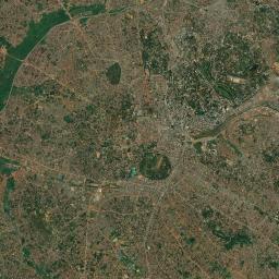 Kampala District Satellite Map