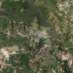 Kabupaten Belitung Timur Satellite Map