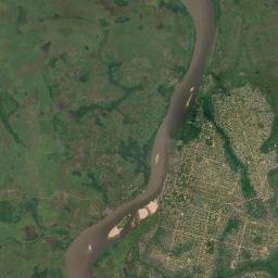 Bandundu Satellite Map
