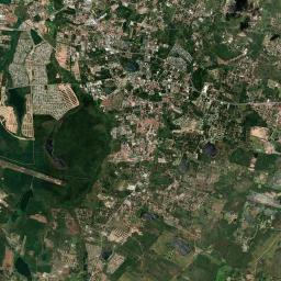 Eusébio Satellite Map