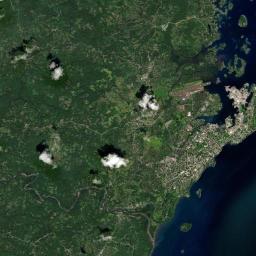 Madang Satellite Map