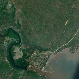 Pangani Satellite Map