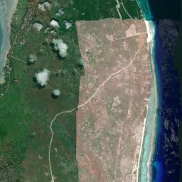 Kijini Satellite Map