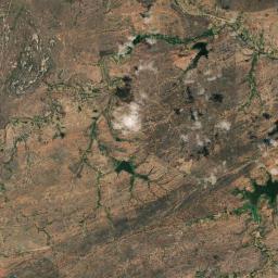 Congo Satellite Map