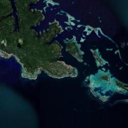 Gizo Satellite Map
