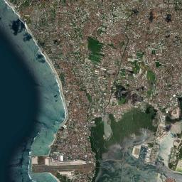 Legian Satellite Map