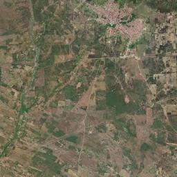 Águas Belas Satellite Map