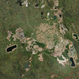 Kambove Satellite Map
