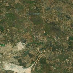 Kipushi Satellite Map