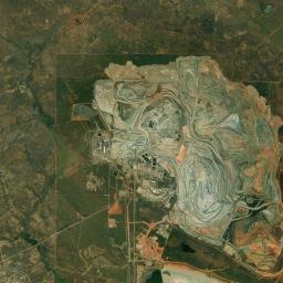 Kansanshi Satellite Map